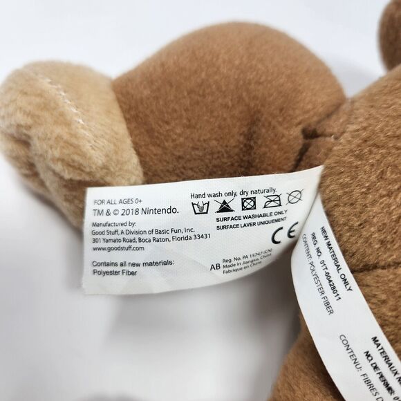 Donkey Kong Plush Super Mario Brothers Bros. Stuffed Animal Toy - Picture 14 of 16